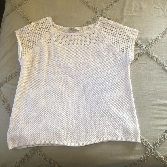 LOFT White Sweater - Picture 1 of 6